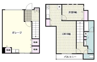 ＰＲＩＭＥ　ＧＡＲＡＧＥＨＯＵＳＥの物件間取画像